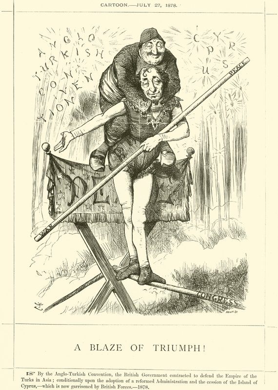 Et glimt af triumf! af after John Tenniel