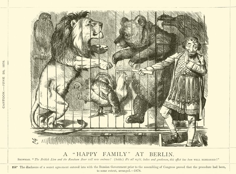 En lykkelig familie i Berlin af after John Tenniel