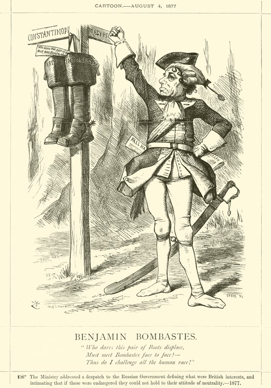 Benjamin Bombastes af after John Tenniel