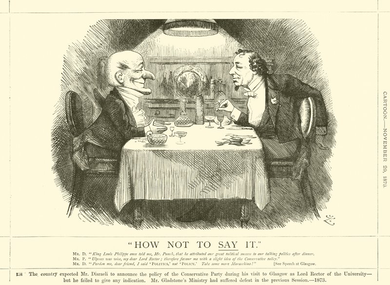 Hvordan siger man det ikke af after John Tenniel