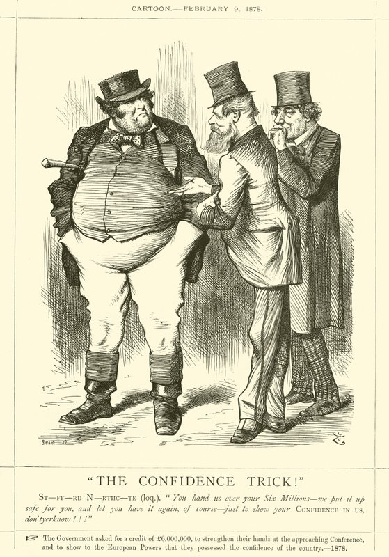 Tillidstricket! af after John Tenniel