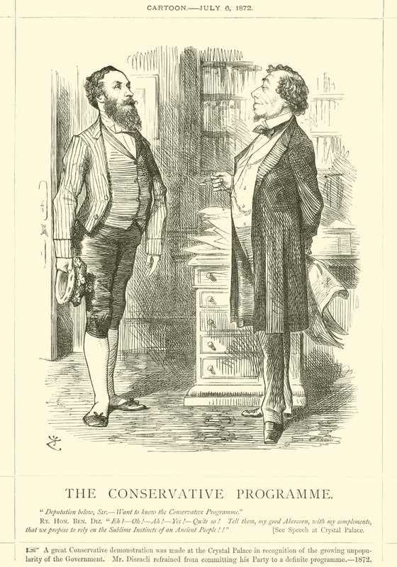 Det konservative program af after John Tenniel