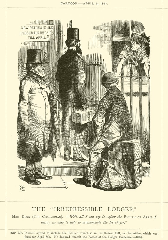 Den ukuelige logerende af after John Tenniel