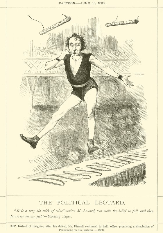 Den politiske trikot af after John Tenniel