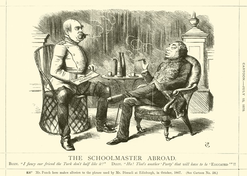 Skoleholderen i Udlandet af after John Tenniel