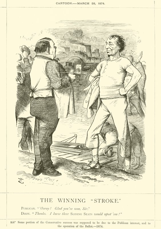 Vinderslaget af after John Tenniel