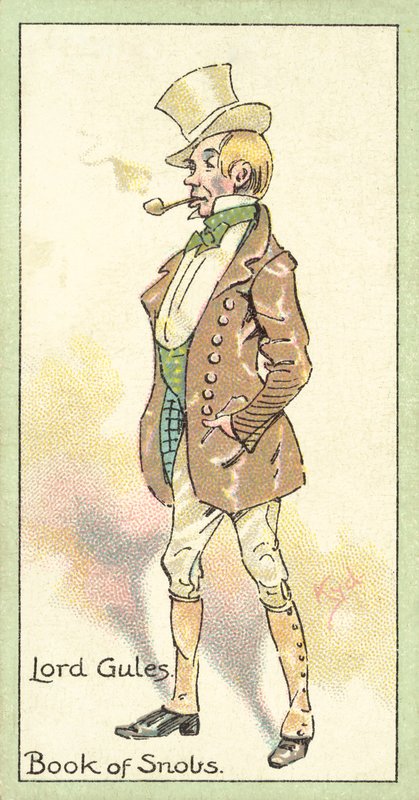 Lord Gules, bog om snobberne (chromolitho) af after Joseph Clayton Clarke