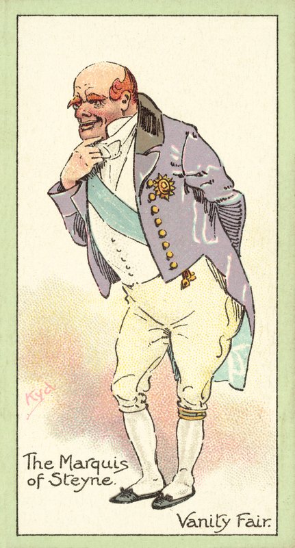 Markis af Steyne, Vanity Fair (chromolitho) af after Joseph Clayton Clarke