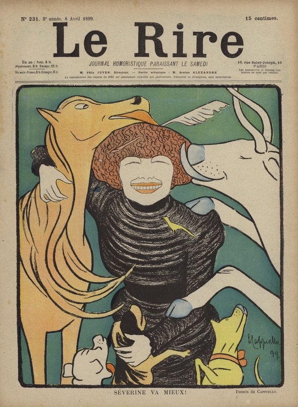 Illustration til Le Rire af after Leonetto Cappiello