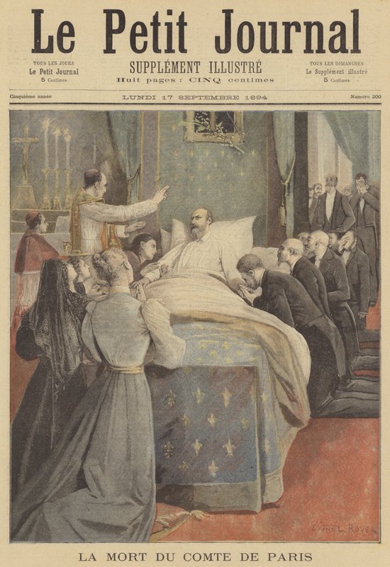 Prins Philippe, greve af Paris, død af after Lionel Royer