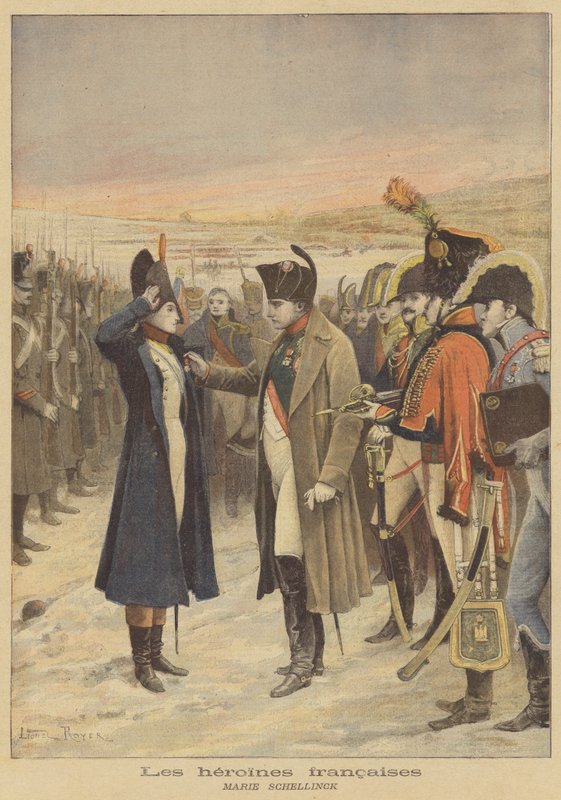 Franske heltinder: Marie Schellinck af after Lionel Royer