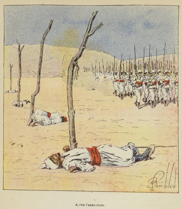 Efter henrettelsen af after Louis Charles Bombled