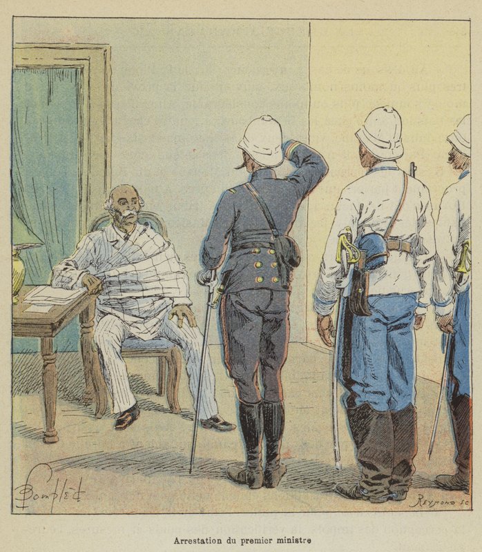 Anholdelse af premierministeren af after Louis Charles Bombled