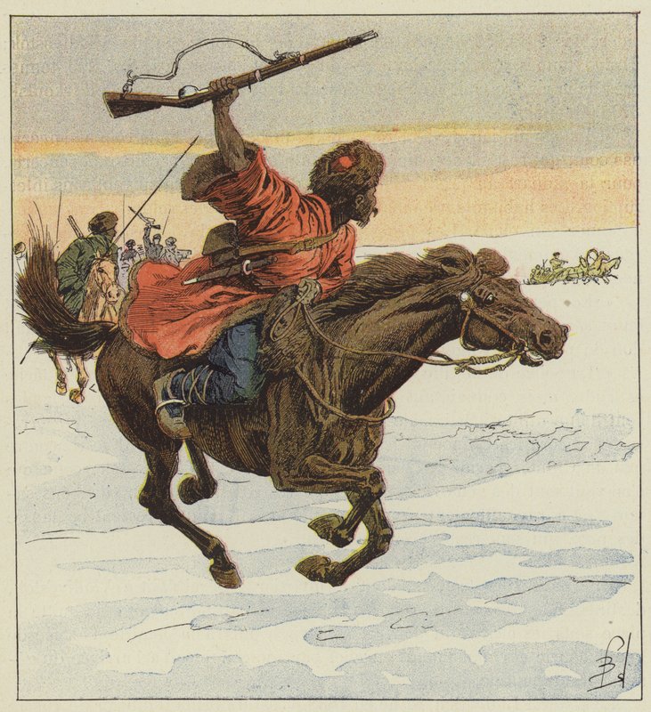 Banditter khoungouzes af after Louis Charles Bombled