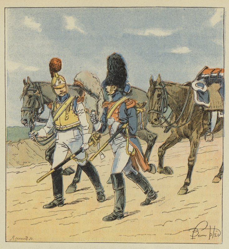 Carabiniers, 1806-1812 af after Louis Charles Bombled