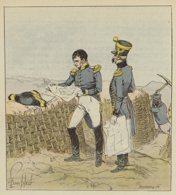 Carnot beder om tjeneste, byen Angers blev betroet ham af after Louis Charles Bombled