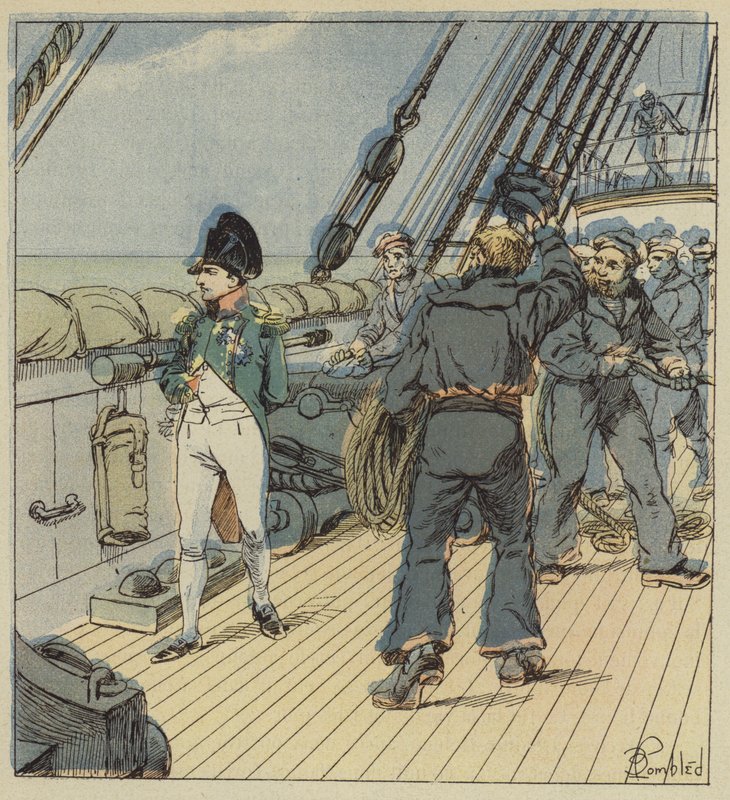 I de tidlige dage viste besætningen stor nysgerrighed af after Louis Charles Bombled