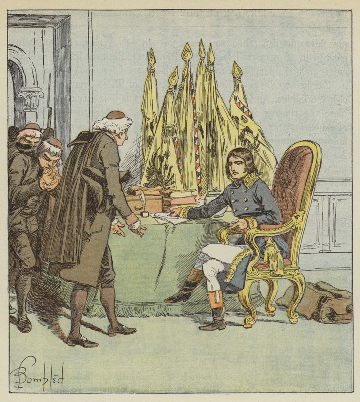 I Italien reddede jeg præster af after Louis Charles Bombled