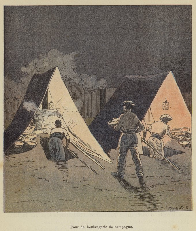 Land bagerovn af after Louis Charles Bombled