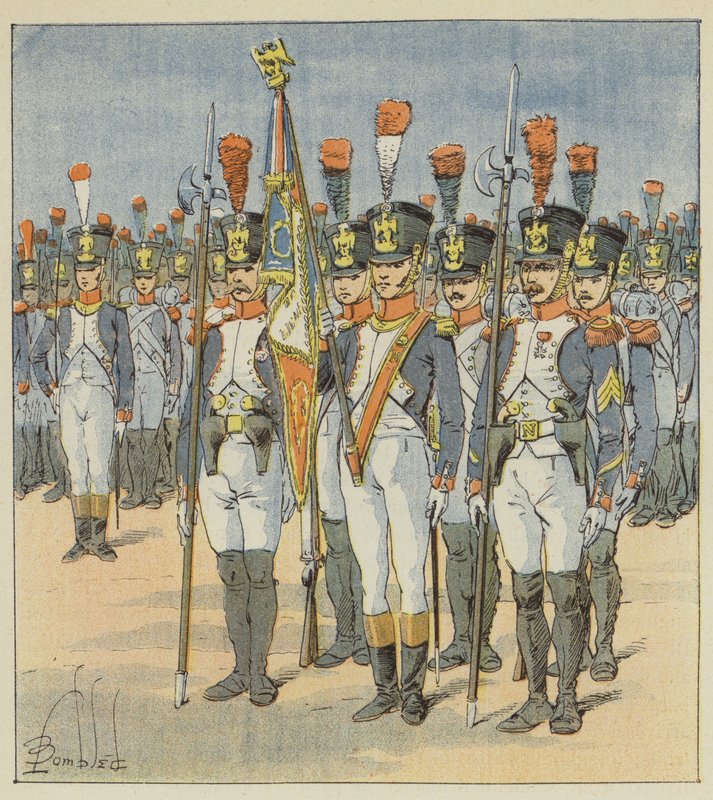 Ørnevagten af after Louis Charles Bombled