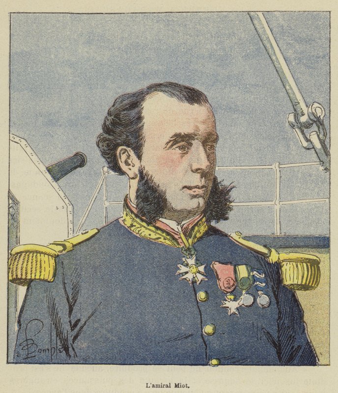 Lamiral kuld af after Louis Charles Bombled