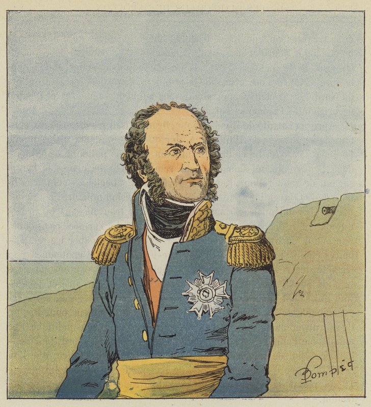 Marskal Brune af after Louis Charles Bombled