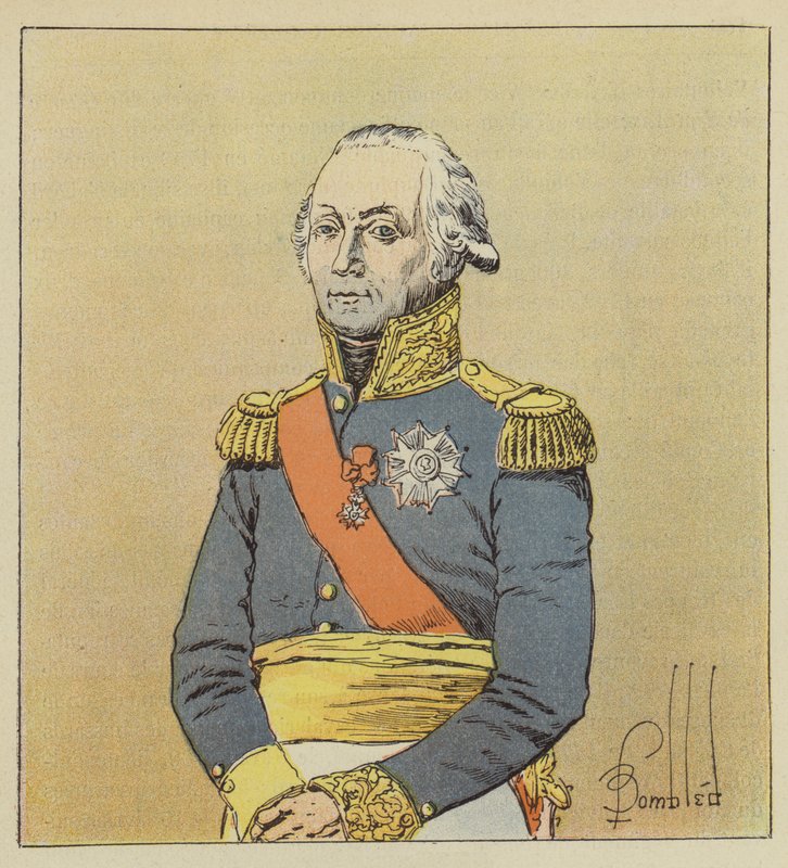 Marskal Kellermann af after Louis Charles Bombled