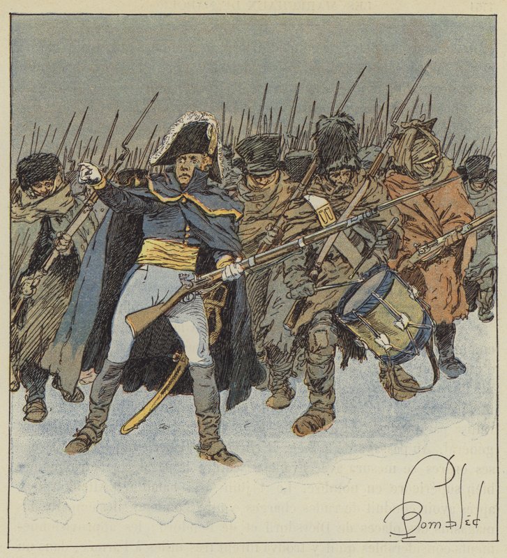 Marskal Ney af after Louis Charles Bombled