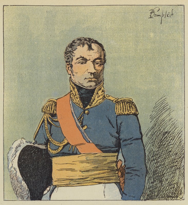 Le Marechal Oudinot af after Louis Charles Bombled