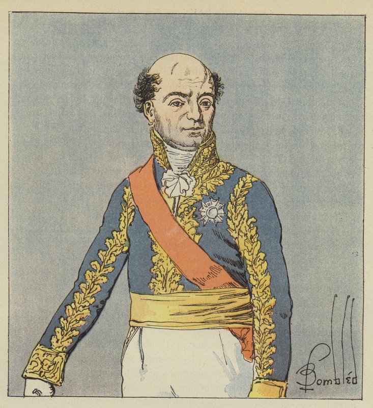 Marskal Perignon af after Louis Charles Bombled