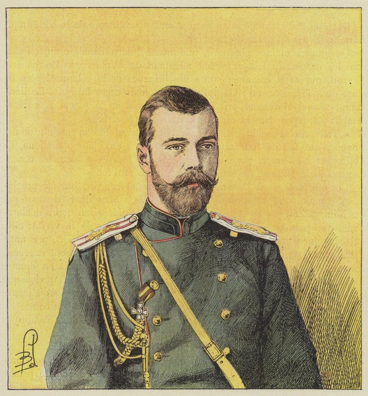Nikolaj II, Ruslands kejser af after Louis Charles Bombled