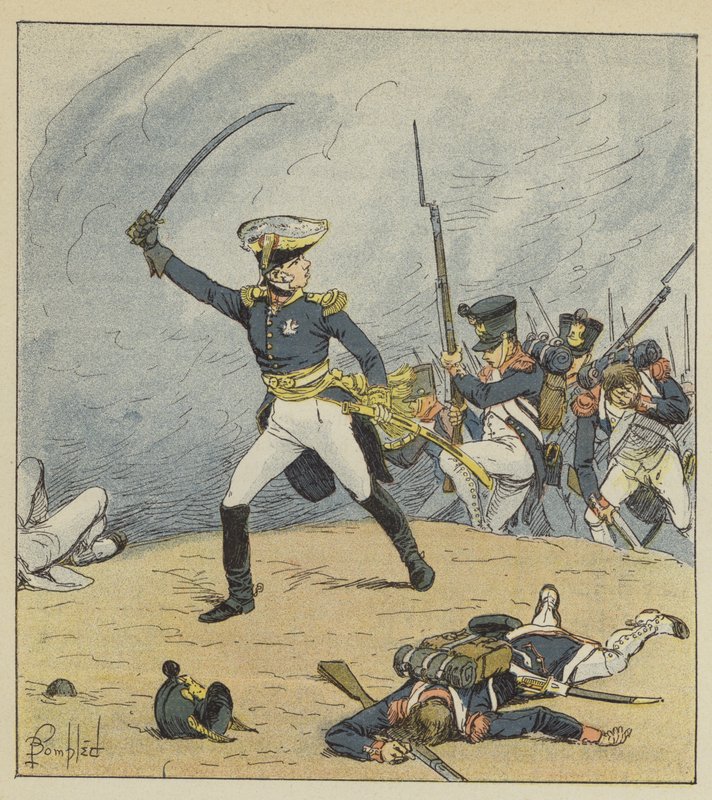 O M M havde kun personlig tapperhed af after Louis Charles Bombled