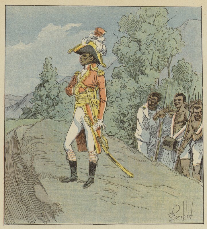 Toussaint nettede ikke en mand uden fortjeneste af after Louis Charles Bombled