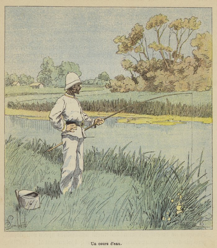 Vandløb af after Louis Charles Bombled