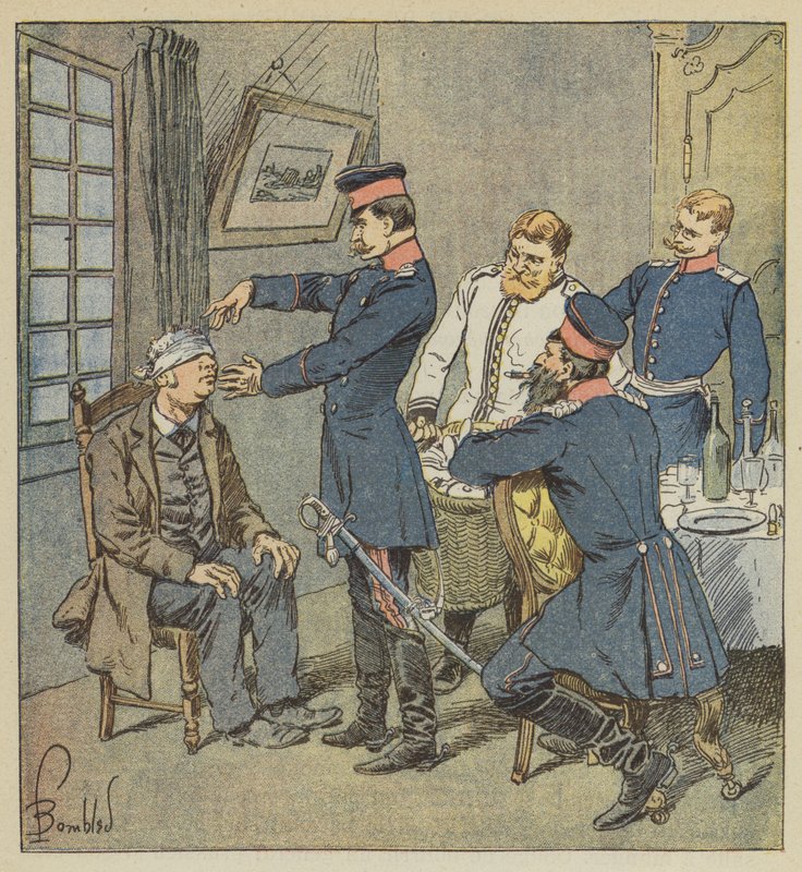 En søvngængerscene af after Louis Charles Bombled