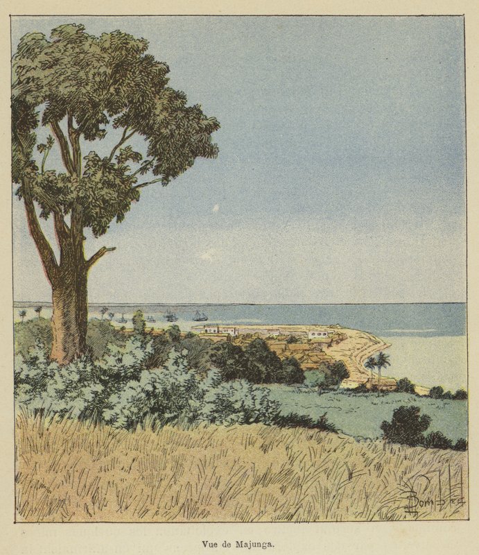 ゔ Majun på billedet af after Louis Charles Bombled