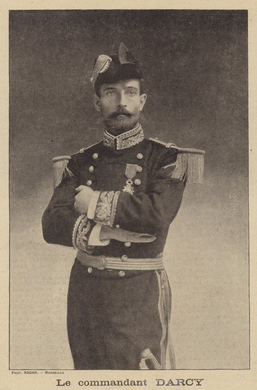 Eugene Darcy, fransk flådeofficer af after Nadar
