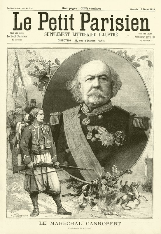 Marskal Canrobert, fransk soldat af after Nadar