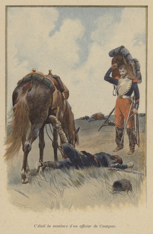 Det var bjerget af en kosakofficer af after Paris