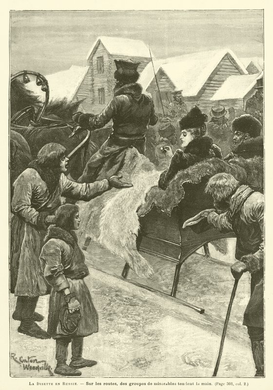Fødevaremangel i Rusland af after Richard Caton II Woodville