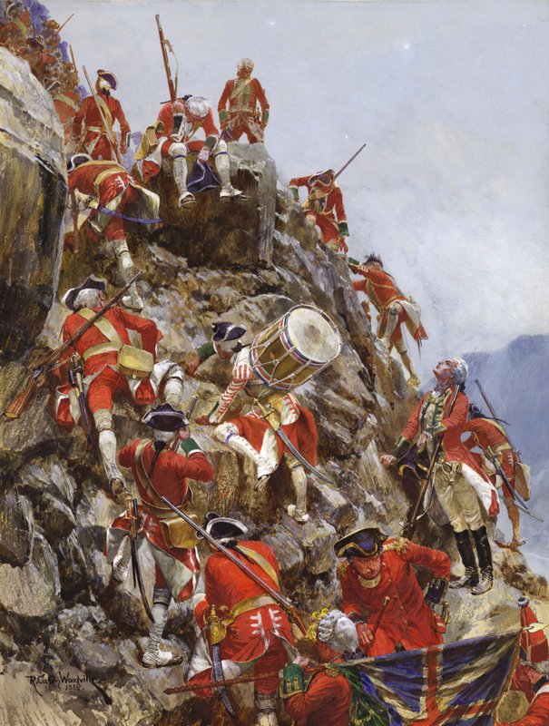 Skalering af Abrahams højder af after Richard Caton II Woodville