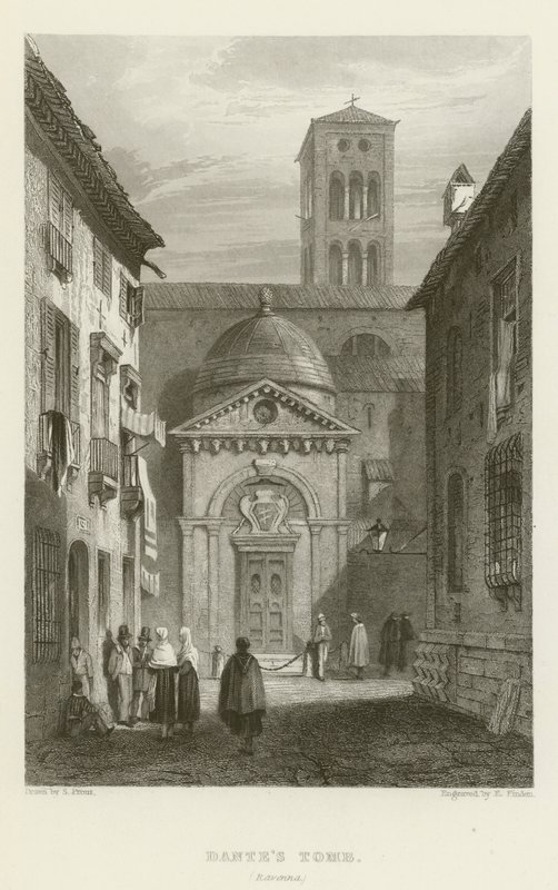 Dantes grav, Ravenna af Samuel (after) Prout