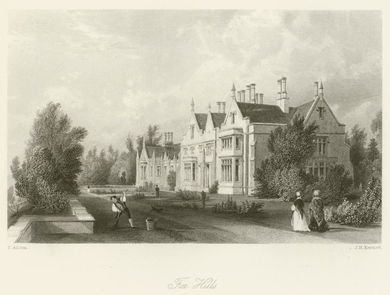 Fox Hills af after Thomas Allom