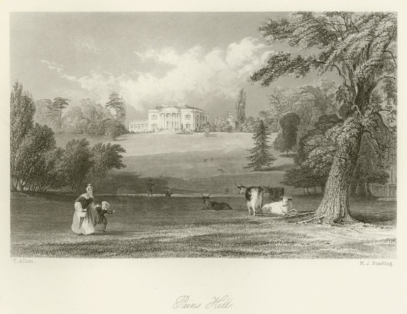 Pains Hill af after Thomas Allom