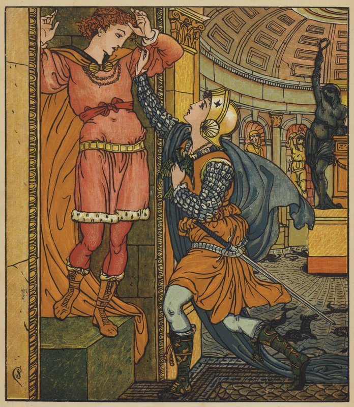 Belle-Etoile bryder fortryllelsen af after Walter Crane