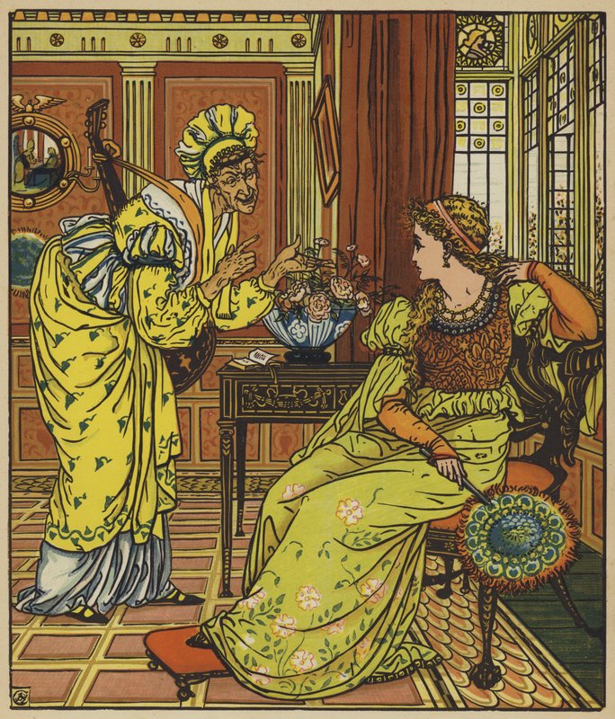 Feintise frister Belle-Etoile af after Walter Crane