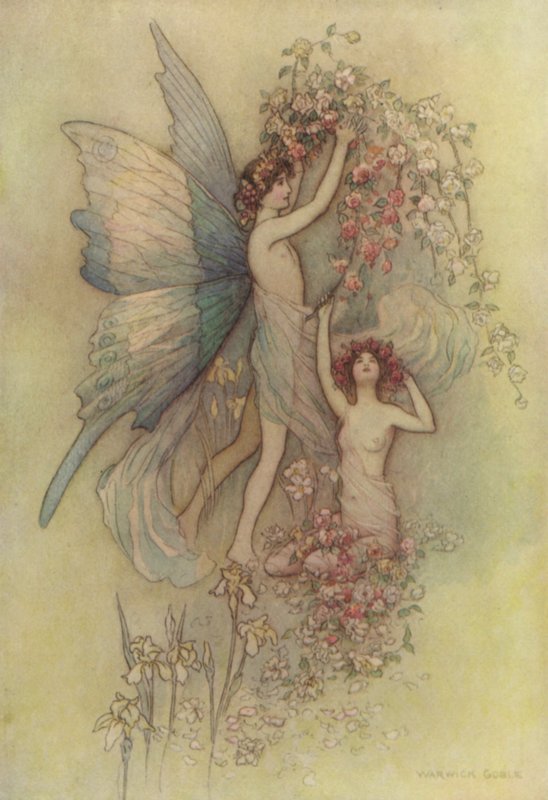 Geoffrey Chaucer, Hertugindens Bog af after Warwick Goble