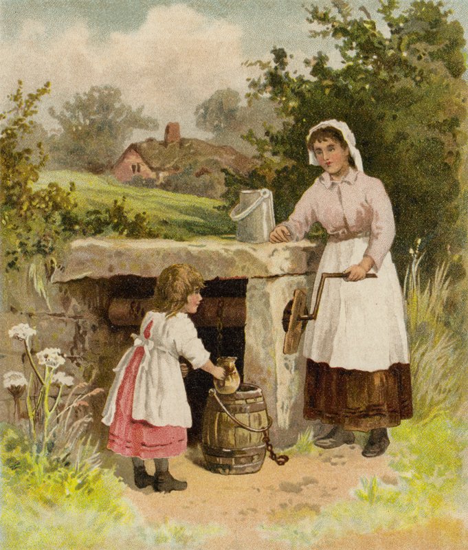 Landsbybrønden af after William Henry James Boot