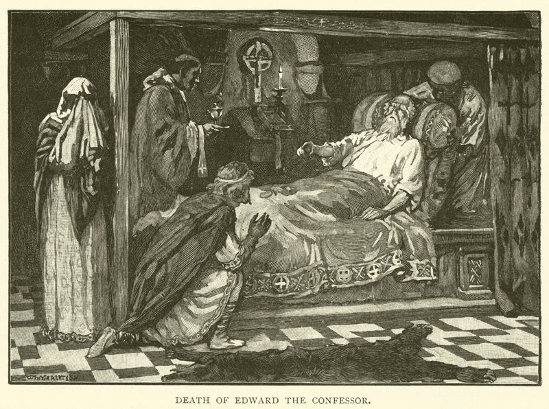 Edward Bekenders død af after William Henry Margetson