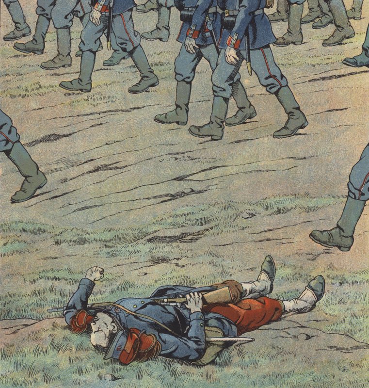 Frankrig invaderet af preusserne af pseudonym for Onfray de Breville Jacques Job